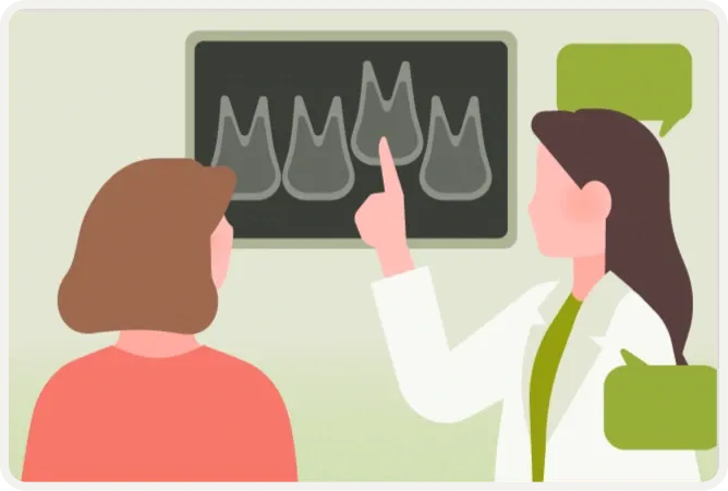 精密検査・治療説明